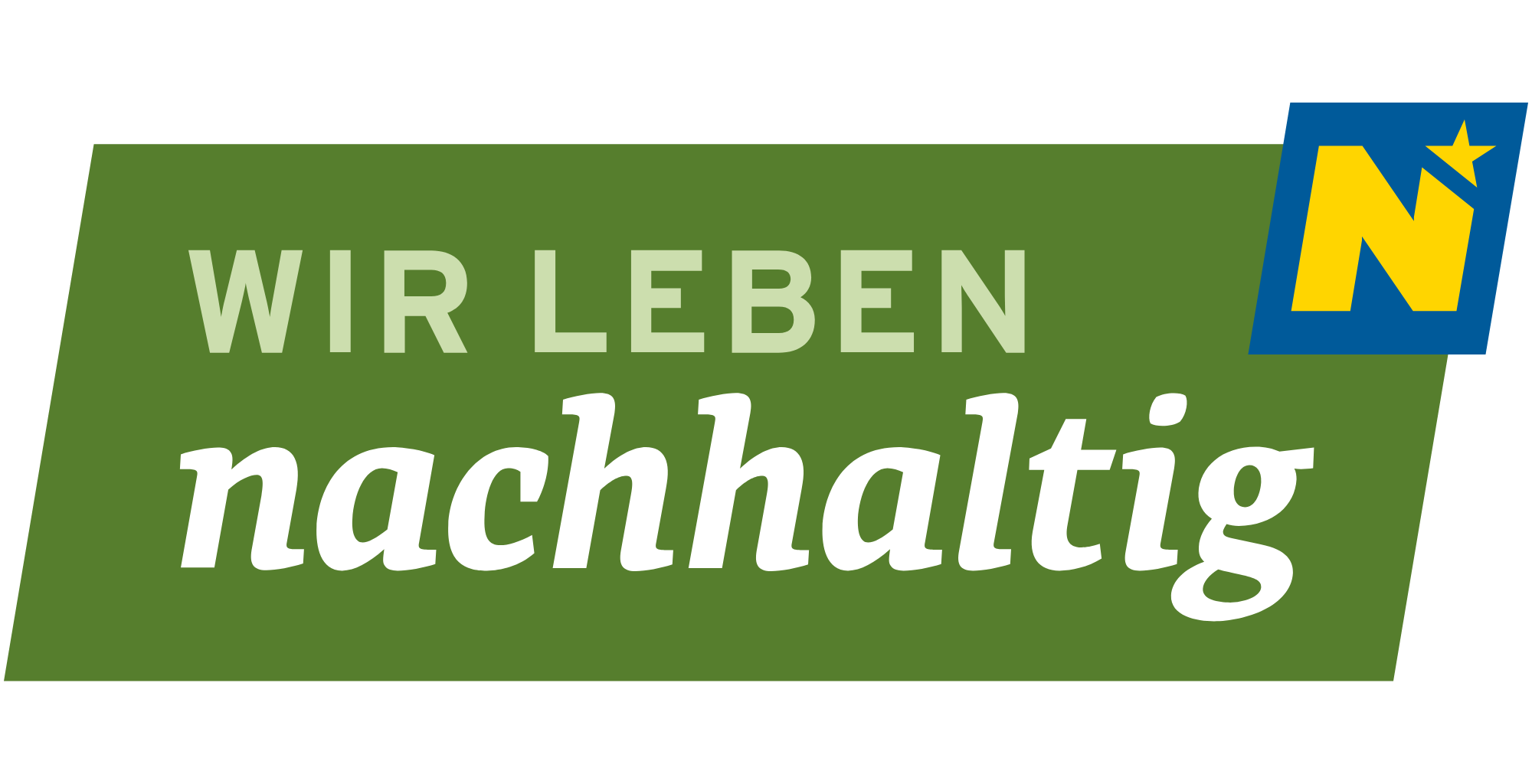 Logo "Wir leben nachhaltig"