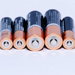 5 Stück Batterien