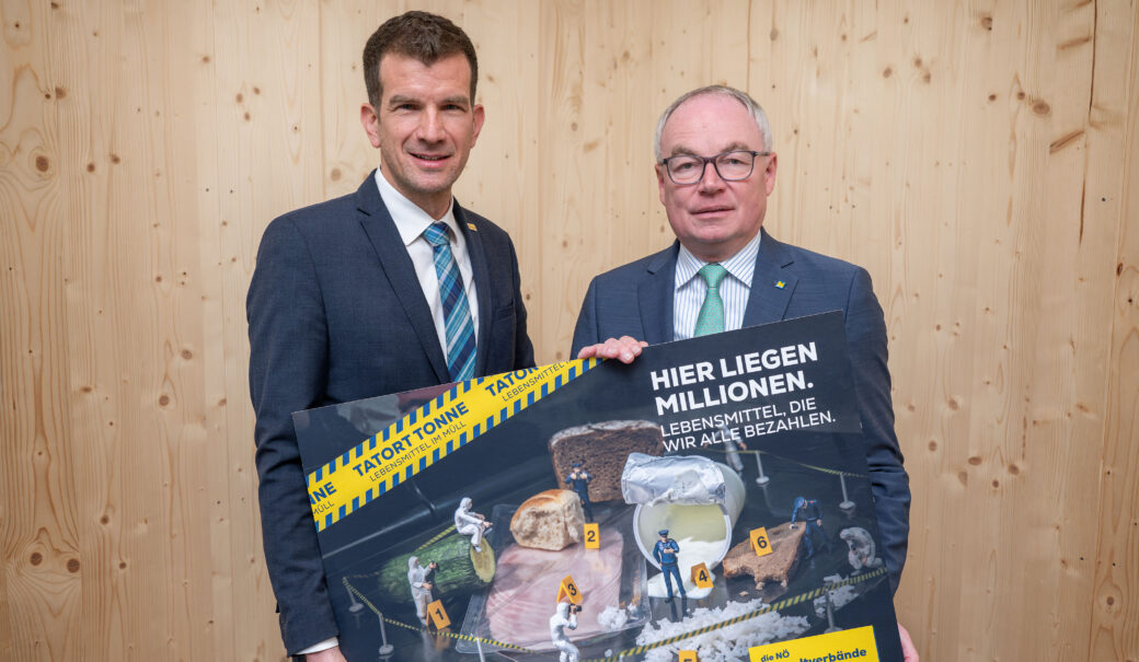 Präsident NÖ Umweltverbände Christian Macho und LH-Stellvertreter Stephan Pernkopf